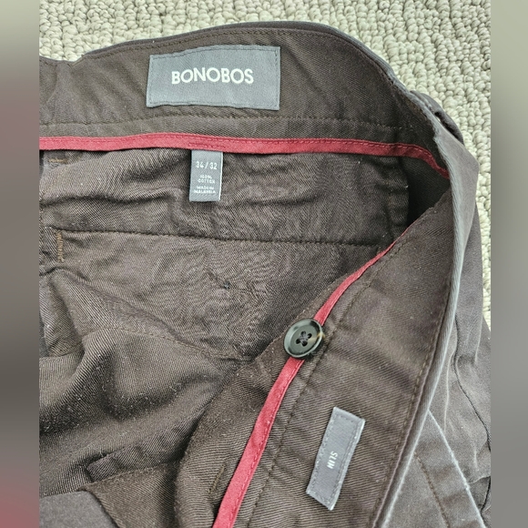 Bonobos Size 34/32 Weekday Warrior Slim Fit (Tuesday) - Picture 5 of 6